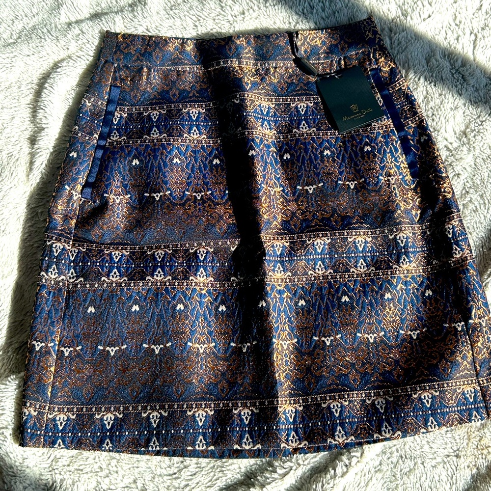 SUPER CUTE Blue & Golf Skirt 💙💛